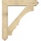 Ekena Millwork Balboa Arts and Crafts Rough Sawn Bracket w/ Offset Brace, Douglas Fir, 8"W x 40"D x 44"H BKT0806X40X44BOA03RDF - alternate 4